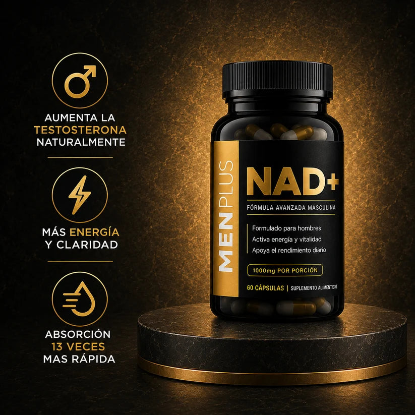 MENPLUS® | NAD+ Liposomal para Hombres