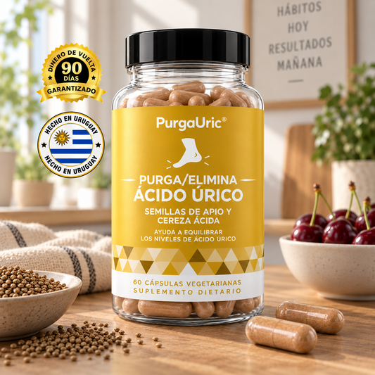 PurgaUric - Elimina/Purgador de Acido Úrico