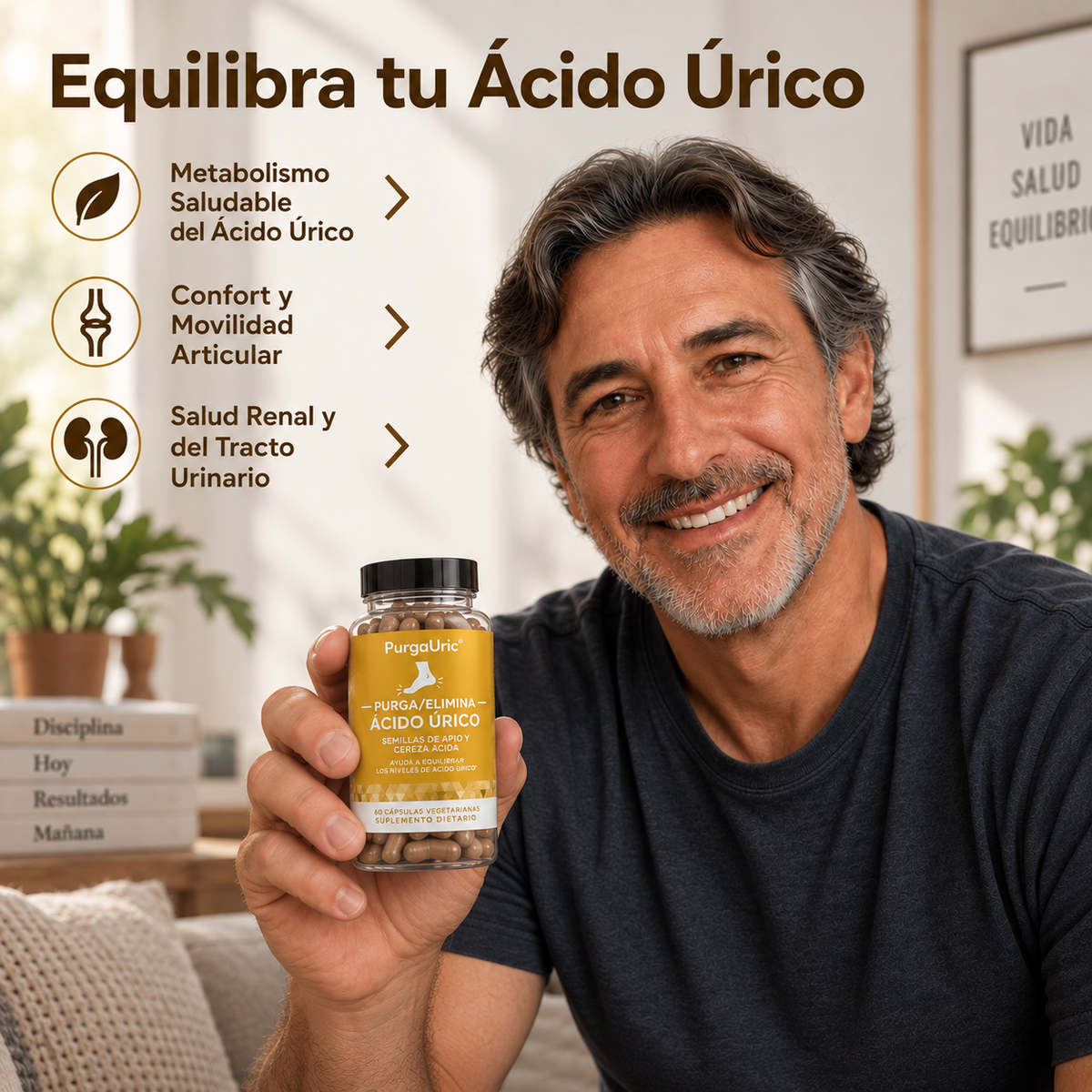 PurgaUric - Elimina/Purgador de Acido Úrico